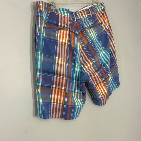 Polo Ralph Lauren Y2K Colorful Plaid Shorts Golf Preppy Vacation Cruise Beach - Picture 10 of 10